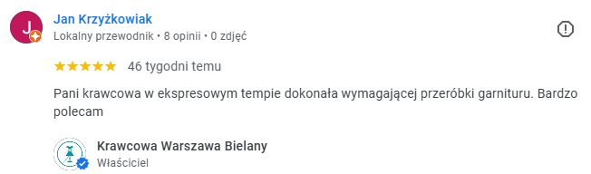 opinie o poprawki bielany ul. marymoncka 81/1
