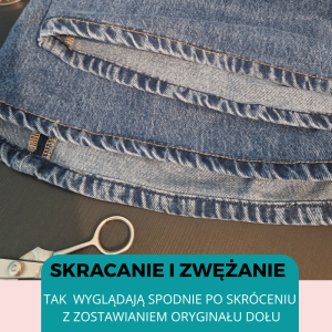 SKARACNIE JEANS ORGINALEM