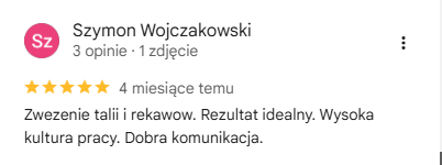 Skrcanie sukni ślubnych i wizytowych w Warszawie Bielany
